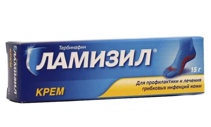 Ламизил – распространенное и достаточно эффективное средство против грибка на ногах