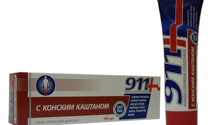 Можно для борьбы с болезнью применить гель, в состав которого вместе с конским каштаном входят и другие растения
