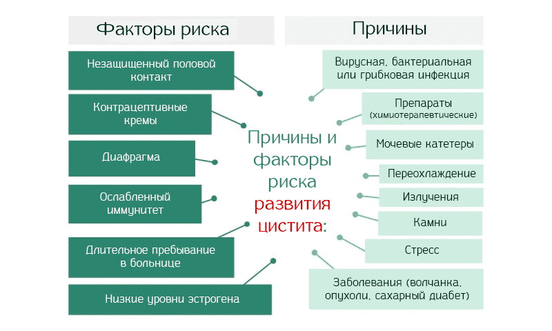 Лечение цистита у женщин