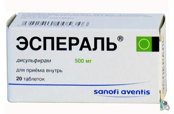 Таблетки для лечения алкоголизма Эспераль